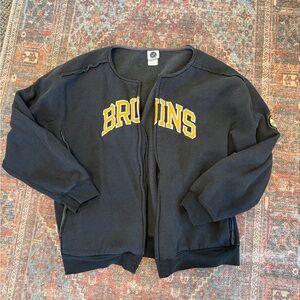 NHL Bruins Black Crewneck Sweater